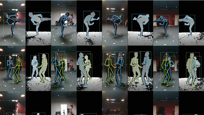 HUMAN4D: A Human-Centric Multimodal Dataset for Motions and Immersive Media